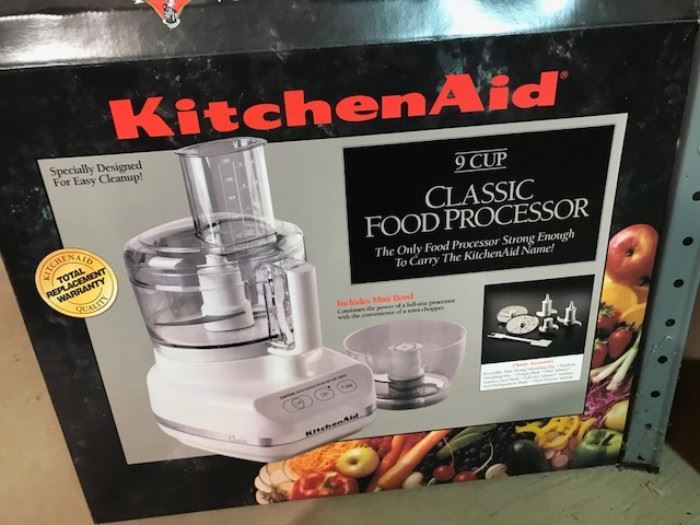 Kitchen Aid Classic Food Processor (new in box).