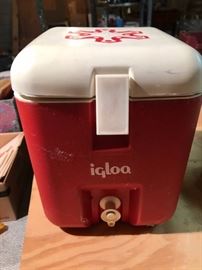 Vintage Igloo Cooler.