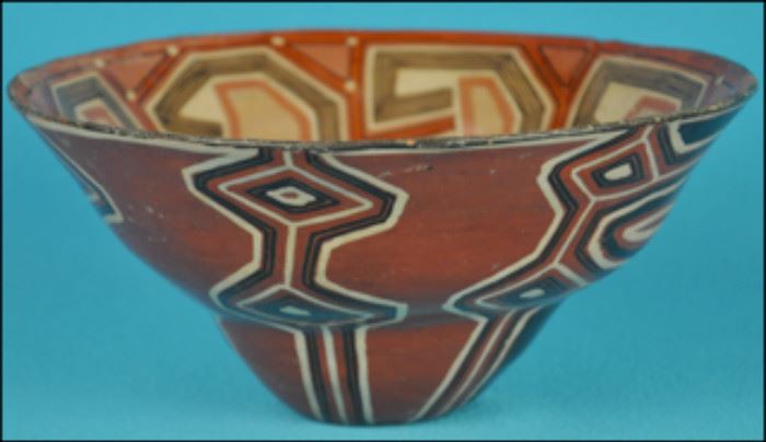 Ecuadorian pottery bowl
