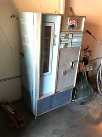 Vintage Pepsi Vending Machine 
1968 Vendorlator