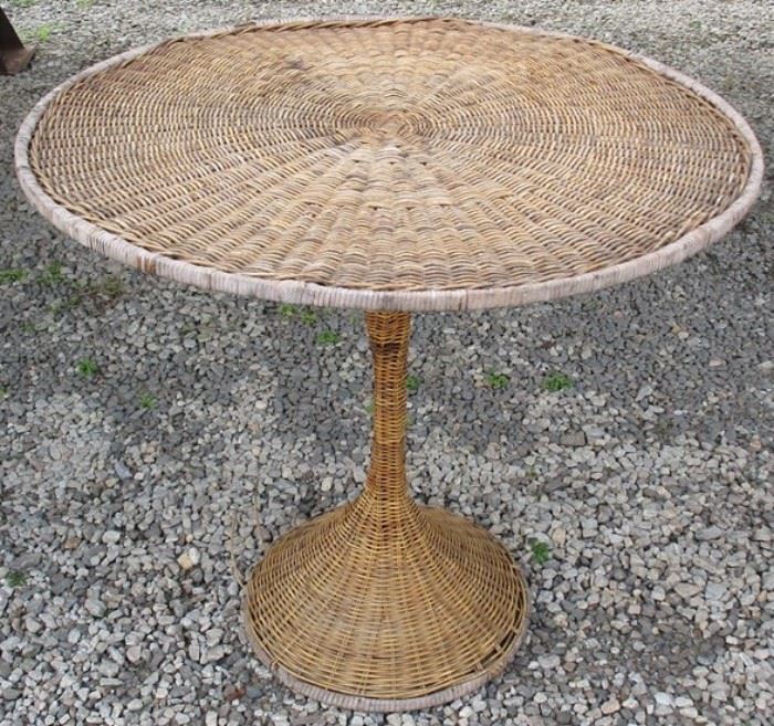 Weaved table