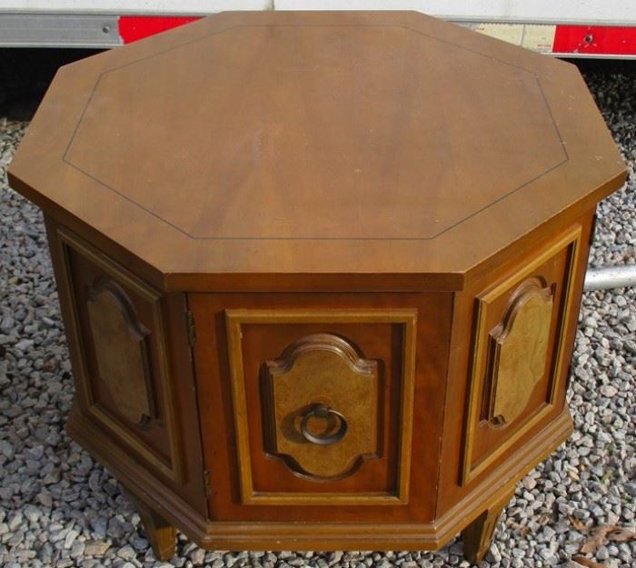 Mid century drum table