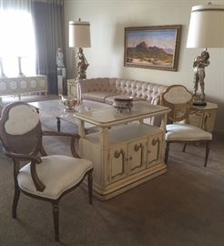 Vintage Formal Living Room