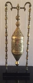 Ornate Brass Lamp