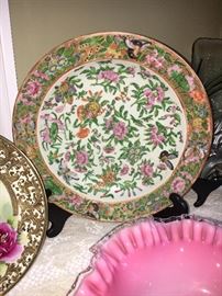 Famile Rose Chinese Export Platter