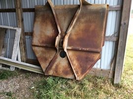 deck for a Woods M5 brush hog. Have all parts needs put together