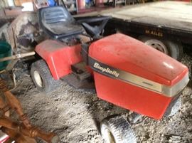 Simplicity lawn mower broadmore 14. 38” deck