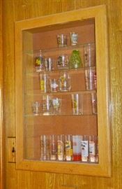 Shot glass storage case