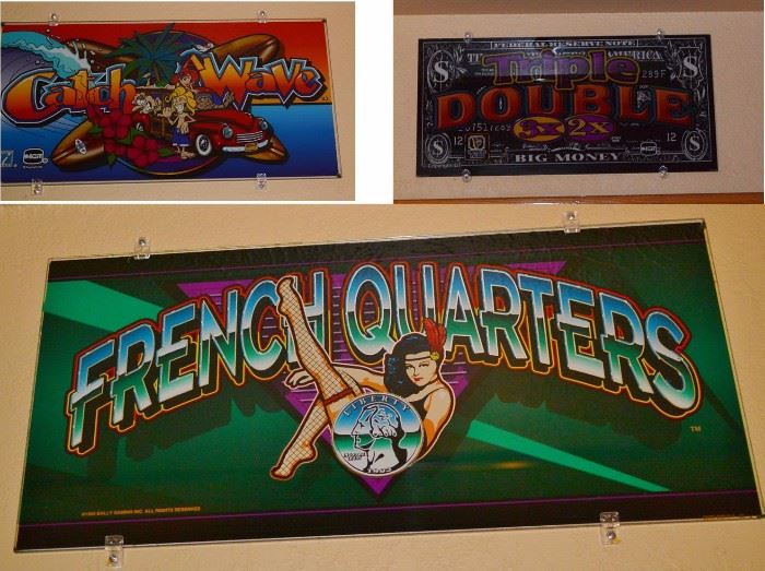 game room signs / wall decor