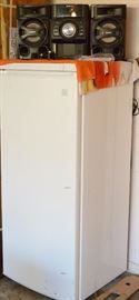 Large garage fridge freezer