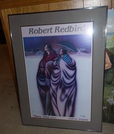 Robert Red Bird signed limited edition