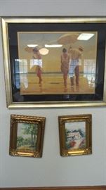 Framed art and frames