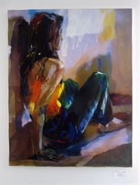 Christine Comyn  36" x 30" on canvas.