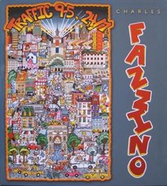 FAZZINO signed art book.
