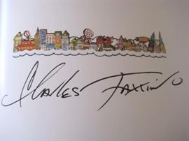 FAZZINO signed art book.