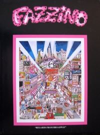 FAZZINO signed art book.