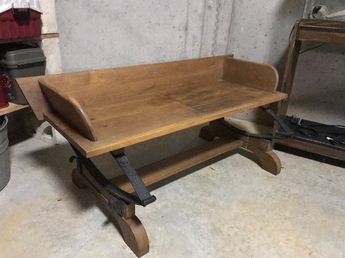 Antique buggy seat  (made into a bench)