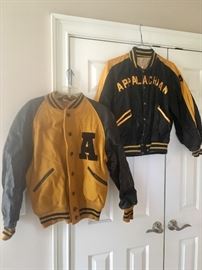 Vintage 1940s Appalachian State varsity jackets