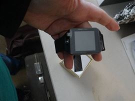 Digital smart watch.