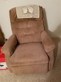 one of two recliners