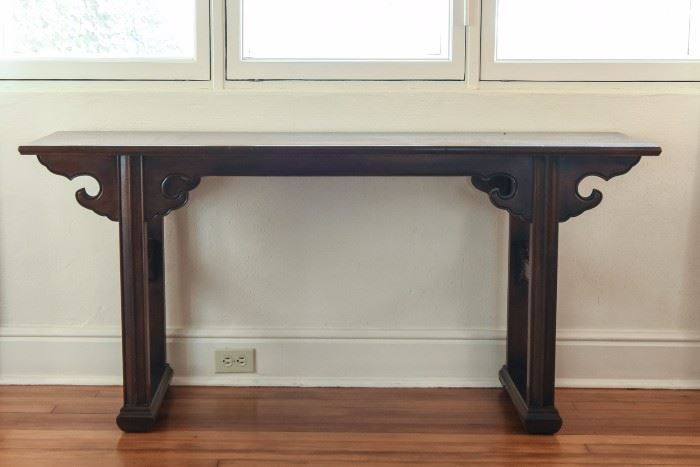 CHINESE STYLE WOODEN CONSOLE TABLE