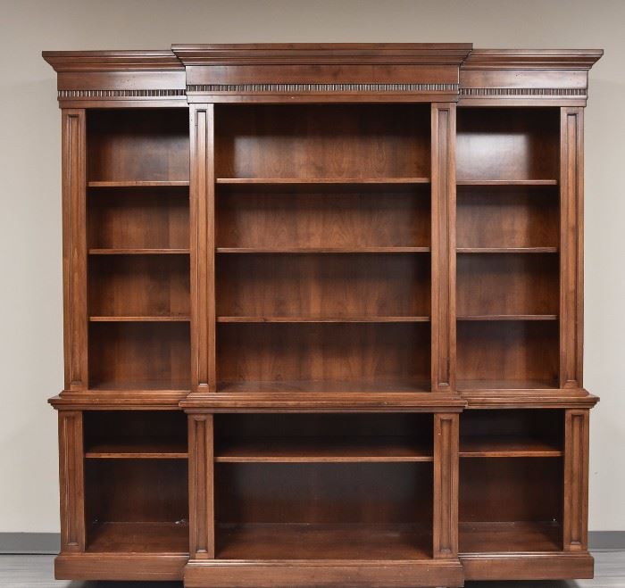 LARGE BLOOMINGDALES LIBRARY BOOKCASE