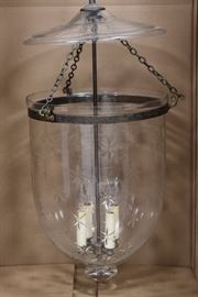 HANGING GLASS PENDANT LAMP
