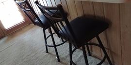 Pair of matching bar stools
