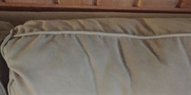 Barely used-Like new Ethan Allen Loveseat - Light Olive/Sage color very neutral comfortable and quality!