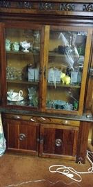Antique china cabinet