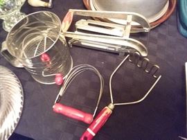 Vintage kitchen utensils