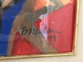 Signature, Mexican Painter, Breceda