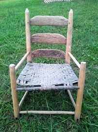 Primitive Child's Rocking Chair without rockers