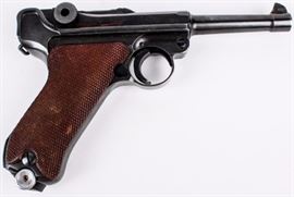 Lot 216 - Gun Mauser Luger BYF 9MM WWII German