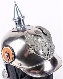 Lot 29 - Prussian Enlisted Spiked Helmet Pickelhaube