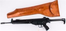 Lot 154 - Gun HK 93 Semi Auto Rifle in .223 Rem
