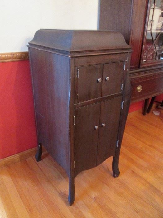 RCA Victor Antique Record Player Cabinet