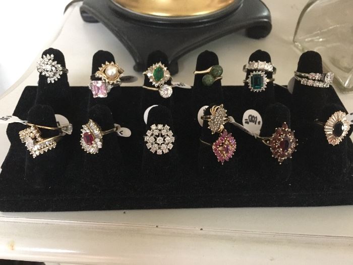 Collection of Gorgeous Rings