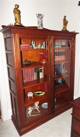 19th Century Calhoun Estate Walnut Barrister Bookcase