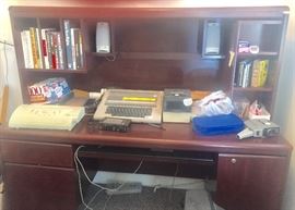 Really great wood computer desk excellent condition 