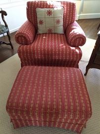 Big Daddy upholstered armchair, by Isenhour Furn. Co.