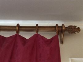 This is what cost so much money - it's not resin, rather real gilt wood.                                                                                     Now you know what rich people spend their money on... ;-)