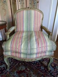 Yes, this is the French cousin to Pee Wee Herman's Chairy Chair. Nice, European bergere version of its pedestrian American relative.