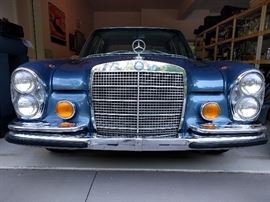 Love that big ol' grille! This car was supposedly in a car museum in San Diego, CA for several years, then sold by Auto Haus Los Gatos, Campbell, CA, to a collector in CT, who kept it for a few months, then his wife forced the sale, thankfully!