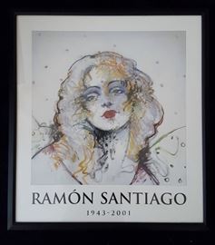 Ramon Santiago 1943 - 2001 "Neon Angel" 