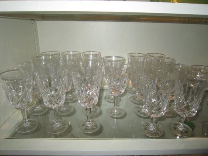 14 Gorham "King Edward" water glasses and 8 Gorham "King Edward" Iced teas