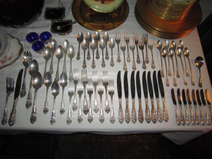 62 pieces Wallace "Sir Christopher" sterling flatware