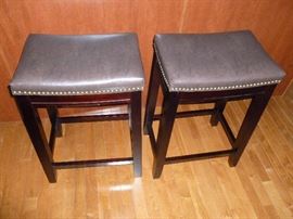 Pair bar stools