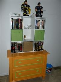 Arhaus Dresser..Orange & Green..Cute!!