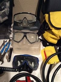 Scub diving accessories 